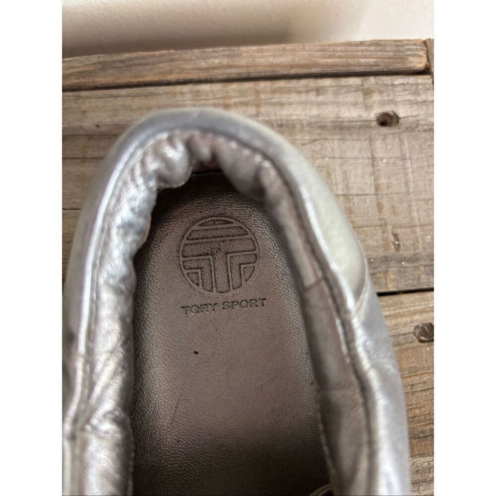 Tory Burch Silver Sneakers - Picture 3 of 7